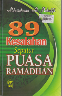89 Kesalahan Seputra Puasa Ramadhan