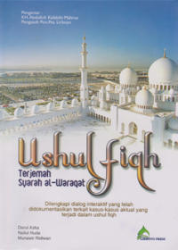 Ushul Figh ; terjemahan syarah al-waraqat