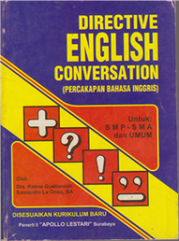 Directive English Conversation (Percakapan Bahasa Inggris)SMP-SMA-UMUM