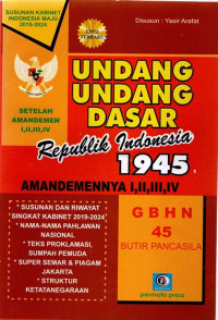 Undang-Undang Dasar Republik Indonesia 1945