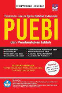 PUEBI (Pedoman Umum Ejaaan Bahasa Indonesia) dan Pembentukan Istilah