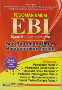 Pedoman Umum EBI Ejaan Bahasa Istilah