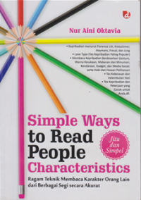 Simple Ways To Read People Characteristics