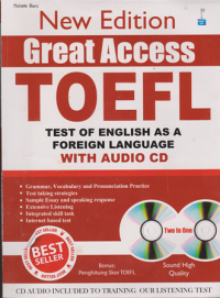 Great Access Toefl : test Of English As  A Foreign Language With Audio CD