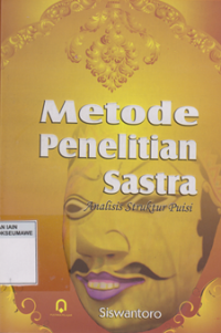 Image of Metode Penelitian Sastra