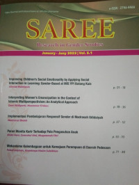 Saree : Reserach in Gender Studies January-Juny 2023 Vol.5.1